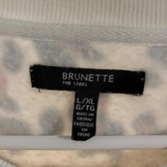 Brunette the label oversized Blonde sweatshirt - Picture 3 of 3